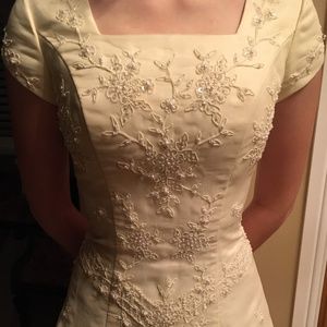 Eternity by Millennial Sun Ice Yellow Modest Dress